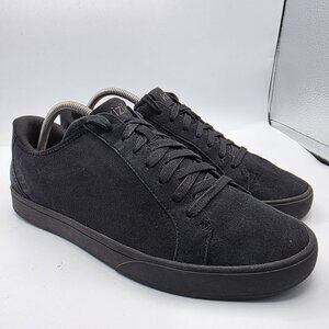 Kizik Irvine Blackout Mens Size 9.5 Wide Triple Black Sneaker Shoes Casual Walk
